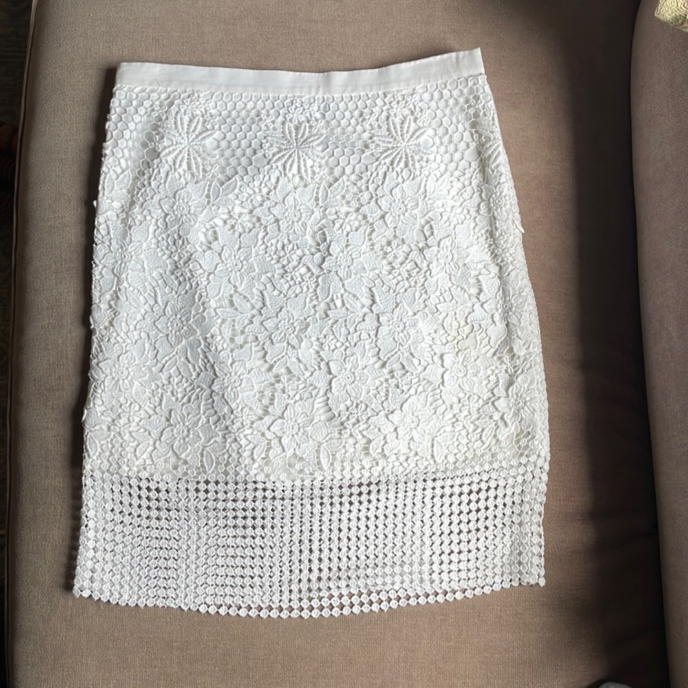 Perfect for summer Tibi lace skirt